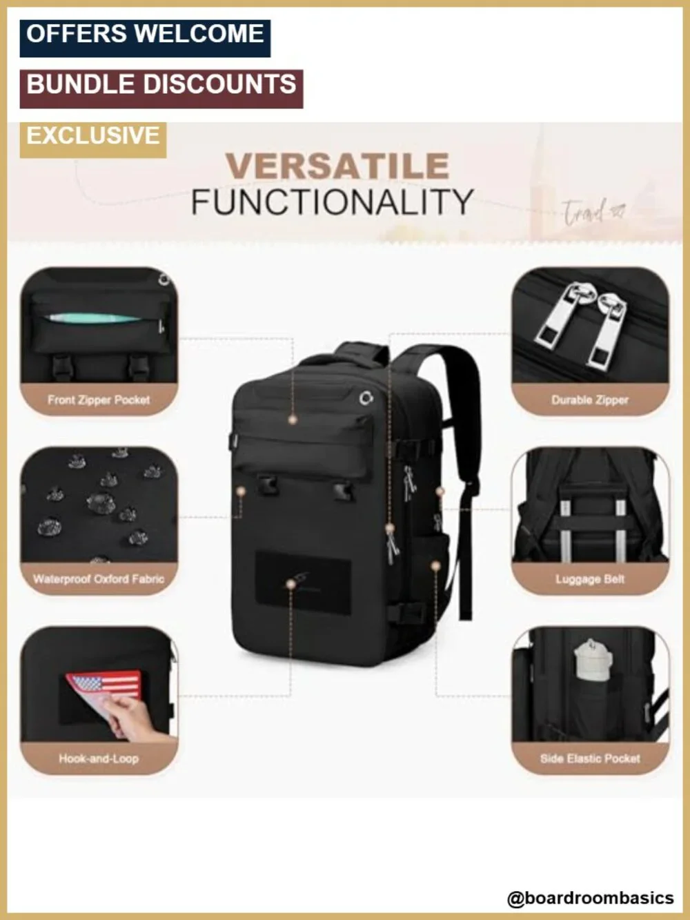 N/A versatile travel